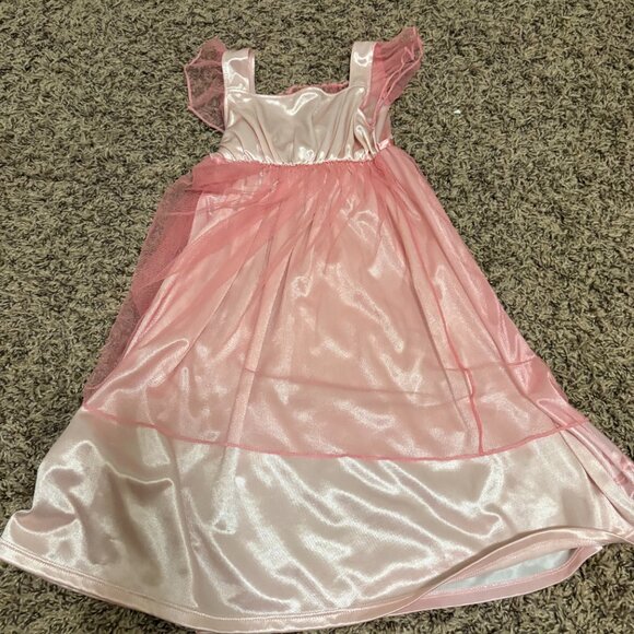 Disney Princess Nightgown 3T Pink Tulle  Ariel Tiana Belle Cinderella Rapunzel - Picture 3 of 3